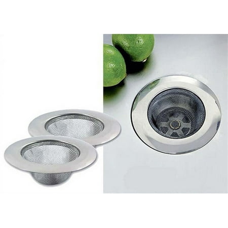 Homgreen 2 PCS Kitchen Sink Strainer Stainless Steel kitchen Sink Drain Strainer,Sink Strainers with Large Wide Rim 3 Diameter for Kitchen Sinks
Homgreen 2 PCS Kitchen Sink Strainer Stainless Steel kitchen Sink Drain Strainer,Sink Strainers with Large Wide Rim 3 Diameter for Kitchen Sinks