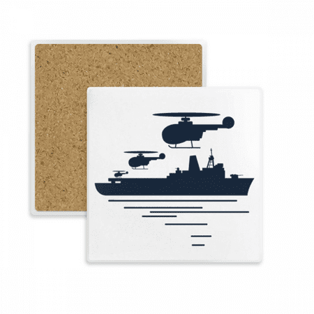 Helicopter Ship Wave Military Coaster Cup Mat Mug Subplate Holder Insulation Stone
Helicopter Ship Wave Military Coaster Cup Mat Mug Subplate Holder Insulation Stone