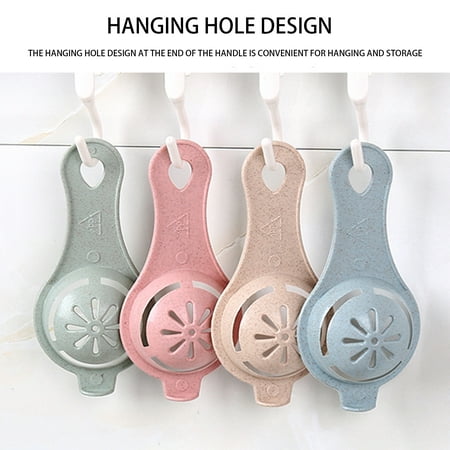 Egg White Separator 1Pcs Egg Separator with Handle Food Grade Wheat Straw Material Easy to Remove Egg White Perfect Egg Tool Kitchen Baking Tool By BOOBEAUTY
Egg White Separator 1Pcs Egg Separator with Handle Food Grade Wheat Straw Material Easy to Remove Egg White Perfect Egg Tool Kitchen Baking Tool By BOOBEAUTY