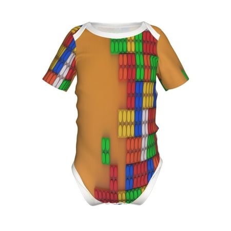 Adobk Colorful Building Blocks A Print Baby Climbing Clothes Jumpsuit Rompers Classic Rompers Child Short sleeve Bodysuits-3 Months
Adobk Colorful Building Blocks A Print Baby Climbing Clothes Jumpsuit Rompers Classic Rompers Child Short sleeve Bodysuits-3 Months