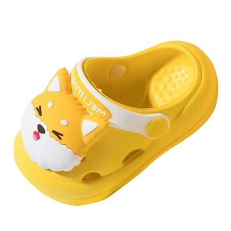 NIUREDLTD Baby Feet Feeling Baotou Hole Shoes Chaigou Soft Lightweight Middle And Small Children Slippers Size 18
NIUREDLTD Baby Feet Feeling Baotou Hole Shoes Chaigou Soft Lightweight Middle And Small Children Slippers Size 18