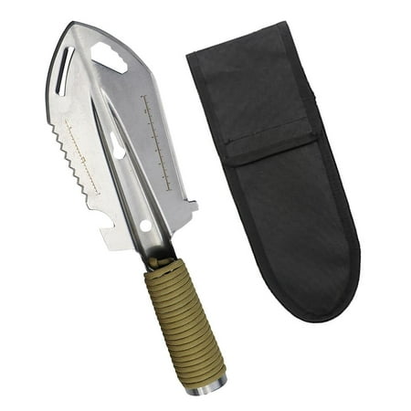 Outdoor Camping Shovel Multi-use Backpacking with Canvas Storage Bag Black for Hiking Gardening Survival Tools
Outdoor Camping Shovel Multi-use Backpacking with Canvas Storage Bag Black for Hiking Gardening Survival Tools