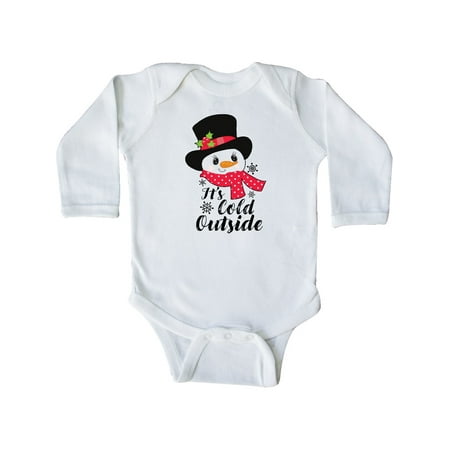 Inktastic It s Cold Outside with Cute Snowman and Snowflakes Gift Baby Boy or Baby Girl Long Sleeve Bodysuit
Inktastic It s Cold Outside with Cute Snowman and Snowflakes Gift Baby Boy or Baby Girl Long Sleeve Bodysuit