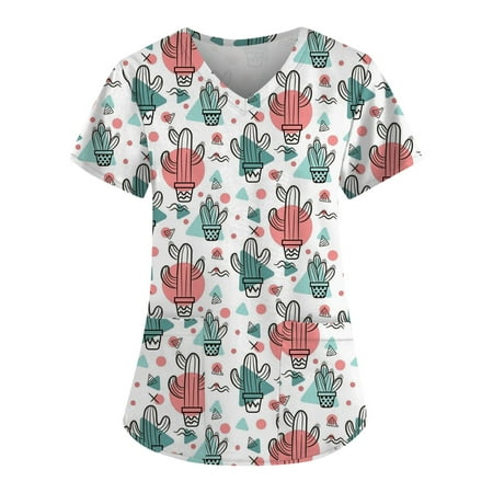 XHJUN Scrub Tops Women Stretchy Short Sleeve V-Neck Tees Medical Uniforms with Two Pockets Comfy Casual Tunic Blouse Green XXL
XHJUN Scrub Tops Women Stretchy Short Sleeve V-Neck Tees Medical Uniforms with Two Pockets Comfy Casual Tunic Blouse Green XXL