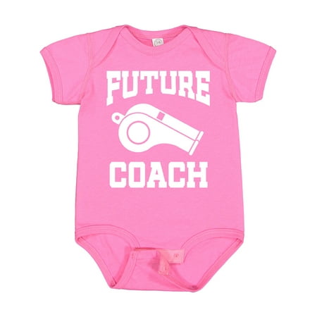 Inktastic Future Coach Sports Coaching Gift Baby Boy or Baby Girl Bodysuit
