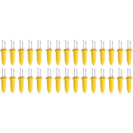 10/30/50 Pcs Stainless Steel Corn Holders Corn on The Cob Skewers Twin Prong Sweetcorn Holders for Home Cooking and BBQ(10pcs)
10/30/50 Pcs Stainless Steel Corn Holders Corn on The Cob Skewers Twin Prong Sweetcorn Holders for Home Cooking and BBQ(10pcs)
