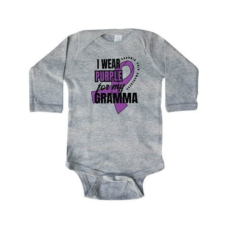 Inktastic Chronic Pain I Wear Purple For My Gramma Gift Baby Boy or Baby Girl Long Sleeve Bodysuit
Inktastic Chronic Pain I Wear Purple For My Gramma Gift Baby Boy or Baby Girl Long Sleeve Bodysuit