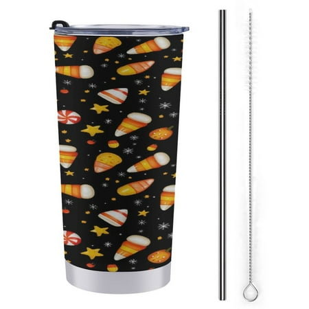 ZHANGS Colorful Candy Corn Snowflakes Design-277 Coffee Tumbler Insulated Tumbler Cups with Lid and Straws Leak Proof Stainless Steel Coffee Thermos Mug for Hot/Cold Travel Car
ZHANGS Colorful Candy Corn Snowflakes Design-277 Coffee Tumbler Insulated Tumbler Cups with Lid and Straws Leak Proof Stainless Steel Coffee Thermos Mug for Hot/Cold Travel Car