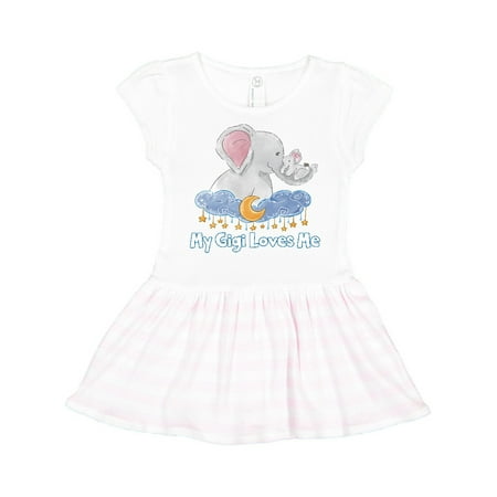 Inktastic My Gigi Loves Me Cute Elephants Clouds Moon and Stars Gift Toddler Girl Dress
Inktastic My Gigi Loves Me Cute Elephants Clouds Moon and Stars Gift Toddler Girl Dress