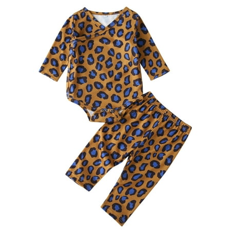 Baby Boys Outfits Leopard Printed Long Sleeve Top Pants 2PCS Kids Children Spring Summer Fashion Leisure Cute Sleepwear Streetwear Sets
Baby Boys Outfits Leopard Printed Long Sleeve Top Pants 2PCS Kids Children Spring Summer Fashion Leisure Cute Sleepwear Streetwear Sets