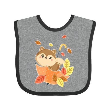 Inktastic Cute Squirrel Playing in Umbrella with Autumn Leaves Gift Baby Boy or Baby Girl Bib
Inktastic Cute Squirrel Playing in Umbrella with Autumn Leaves Gift Baby Boy or Baby Girl Bib