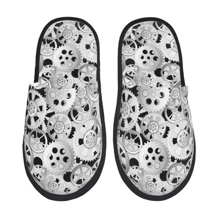 Slippers for Women Men Gear Pattern print Warm Womens Mens House Shoes Bedroom Slippers Fuzzy Memory Foam Slippers Winter House Indoor Shoes Aesthetic Dorm Slippers
Slippers for Women Men Gear Pattern print Warm Womens Mens House Shoes Bedroom Slippers Fuzzy Memory Foam Slippers Winter House Indoor Shoes Aesthetic Dorm Slippers