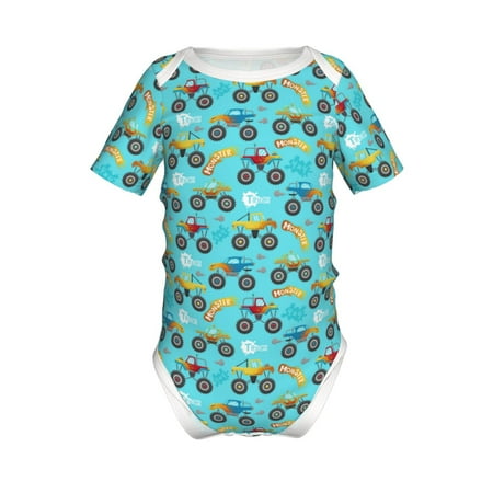 Coaee Cartoon Monster Truck for Soft Baby Short-Sleeve Bodysuit Baby Climbing Clothes Baby Girls Boys Bodysuit Romper-12 Months
Coaee Cartoon Monster Truck for Soft Baby Short-Sleeve Bodysuit Baby Climbing Clothes Baby Girls Boys Bodysuit Romper-12 Months