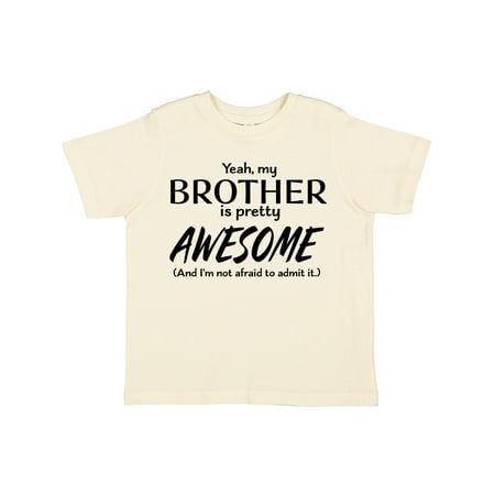 Inktastic Yeah My Brother is Pretty Awesome Gift Toddler Boy or Toddler Girl T-Shirt
Inktastic Yeah My Brother is Pretty Awesome Gift Toddler Boy or Toddler Girl T-Shirt