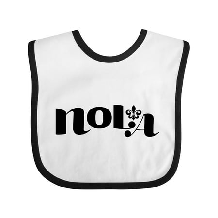Inktastic New Orleans Louisiana Gift Baby Boy or Baby Girl Bib