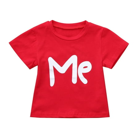 ZHUASHUM Toddler Baby Kids Boys Girls Valentine Letter Print T-shirt Tops Family Clothes
ZHUASHUM Toddler Baby Kids Boys Girls Valentine Letter Print T-shirt Tops Family Clothes