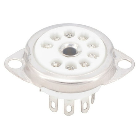 Vacuum Tube Socket 10PCS Ceramic B9A Silver-Plated 9Pin Vacuum Tube Socket Panel Chassis Mount for ECC81 ECC82 ECC83 EL84 6922 Vacuum Tube
Vacuum Tube Socket 10PCS Ceramic B9A Silver-Plated 9Pin Vacuum Tube Socket Panel Chassis Mount for ECC81 ECC82 ECC83 EL84 6922 Vacuum Tube