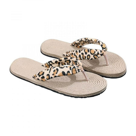 Todqot Slippers for Women- Shoes Summer Floral Flip Flops Beach Sandals Thongs Slippers Sandals Imitation Hemp Rope Travel Flip-flops Flat-bottom Brown 36
Todqot Slippers for Women- Shoes Summer Floral Flip Flops Beach Sandals Thongs Slippers Sandals Imitation Hemp Rope Travel Flip-flops Flat-bottom Brown 36