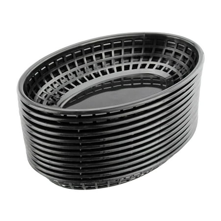 Red Plastic Baskets for Food Reusable Oval Fast Food Baskets 12pcs Microwave& Dishwasher Safe Food Grade Plastic Food Service Tray for Party Picnic BBQ Burger Fries Sandwiches
Red Plastic Baskets for Food Reusable Oval Fast Food Baskets 12pcs Microwave& Dishwasher Safe Food Grade Plastic Food Service Tray for Party Picnic BBQ Burger Fries Sandwiches