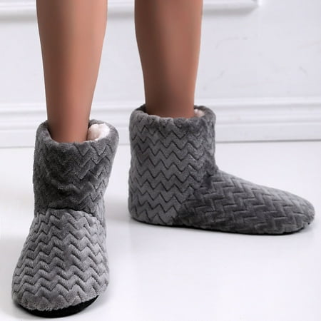 Christmas Winter High Top Round Toe Baotou Flat Heel Home Solid Autumn Winter Deep Mouth Thick Sole Slippers Boots
Christmas Winter High Top Round Toe Baotou Flat Heel Home Solid Autumn Winter Deep Mouth Thick Sole Slippers Boots
