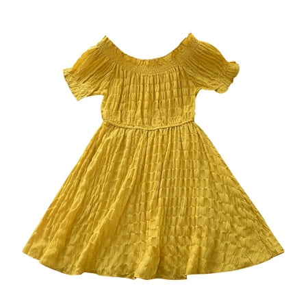 XINSHIDE Dresses Off Elegant Toddler Girls Shoulder Dresses Solid Baby Princess Kids Summer Chiffon Girls Dress&Skirt Baby Girl Clothes
XINSHIDE Dresses Off Elegant Toddler Girls Shoulder Dresses Solid Baby Princess Kids Summer Chiffon Girls Dress&Skirt Baby Girl Clothes