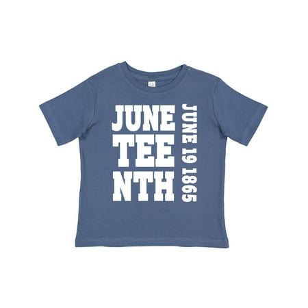 Inktastic Juneteenth June 19 1865 Gift Toddler Boy or Toddler Girl T-Shirt