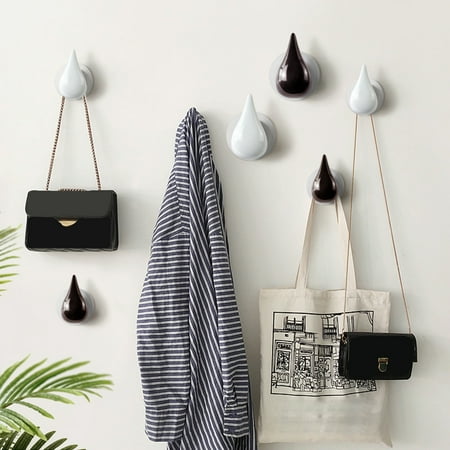 Hesroicy Water Drop Shaped Hanger Hook - Punch-Free Traceless and Strong Load-Bearing - Ideal for Space-Saving in Bathroom Wardrobe and Kitchen - Perfect Home Supplies
Hesroicy Water Drop Shaped Hanger Hook - Punch-Free Traceless and Strong Load-Bearing - Ideal for Space-Saving in Bathroom Wardrobe and Kitchen - Perfect Home Supplies