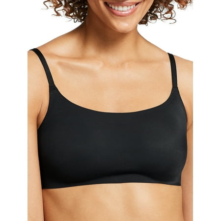 True & Co True Everybody Women s Adjustable Strap Scoop Neck Bra