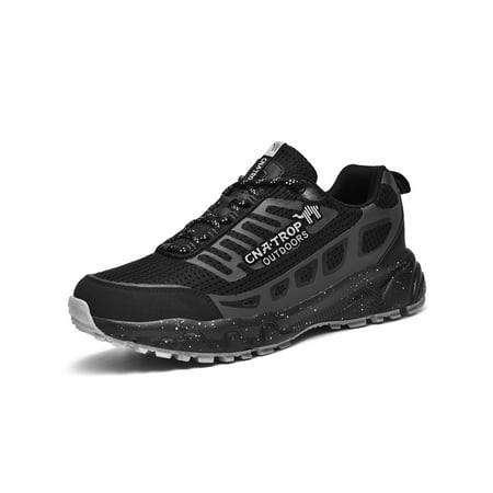Rockomi Mens Sneakers Lace Up Hiking Shoe Trail Athletic Shoes Men Breathable Fashion Trekking Sneaker Anti-slip Outdoor Trainers Black 9
Rockomi Mens Sneakers Lace Up Hiking Shoe Trail Athletic Shoes Men Breathable Fashion Trekking Sneaker Anti-slip Outdoor Trainers Black 9