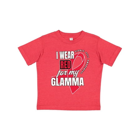 Inktastic Sickle Cell Awareness I Wear Red For My Glamma Gift Toddler Boy or Toddler Girl T-Shirt
Inktastic Sickle Cell Awareness I Wear Red For My Glamma Gift Toddler Boy or Toddler Girl T-Shirt