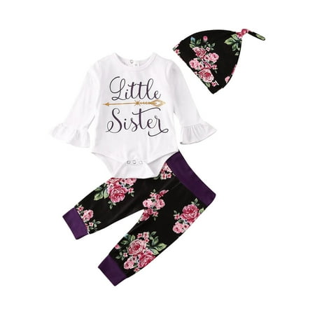 Fullvigor Matching Clothes Big Sister T-shirt Little Sister Romper Tops Long Pants Headband
Fullvigor Matching Clothes Big Sister T-shirt Little Sister Romper Tops Long Pants Headband