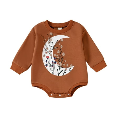 Infant Boys Girls Long Sleeve Cartoon Printed Pullover Romper Newborn Sweatshirt Bodysuits Cute Outfits For 9-12 Months
Infant Boys Girls Long Sleeve Cartoon Printed Pullover Romper Newborn Sweatshirt Bodysuits Cute Outfits For 9-12 Months