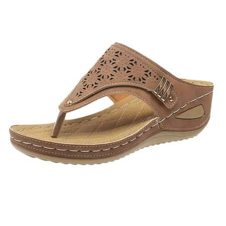 Orthopedic Sandals for Women Open Toe Flip Flop Sandal Walking Slippers with Arch Support Anti-Slip Breathable Sandal Vintage Platform Outdoor Flats Shoes
Orthopedic Sandals for Women Open Toe Flip Flop Sandal Walking Slippers with Arch Support Anti-Slip Breathable Sandal Vintage Platform Outdoor Flats Shoes