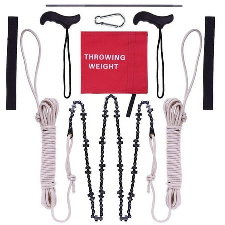 VALINK Rope Limb Saw 48 Inch High Reach Limb Hand Chain Saw 40 Teeth Cutter on Both Sides
VALINK Rope Limb Saw 48 Inch High Reach Limb Hand Chain Saw 40 Teeth Cutter on Both Sides
