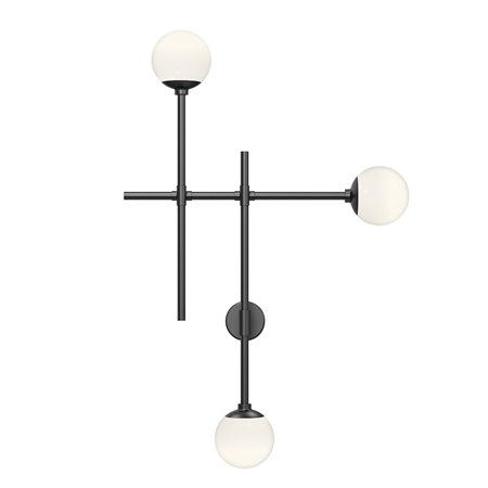 Sonneman 2063 Sabon 20 Tall Led Wall Sconce - Black