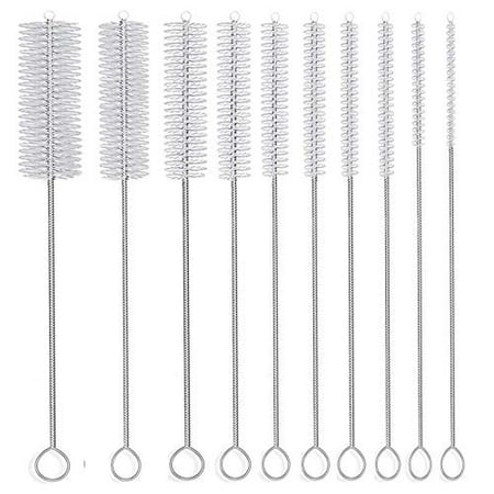 Long Straw Brush Nylon Pipe Tube Cleaner 8-ihch 10 Different Diameters Set of 10
Long Straw Brush Nylon Pipe Tube Cleaner 8-ihch 10 Different Diameters Set of 10