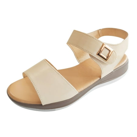 TOYFUNNY Womens Shoes Wedge Platform Velcro Open Toe Sandals