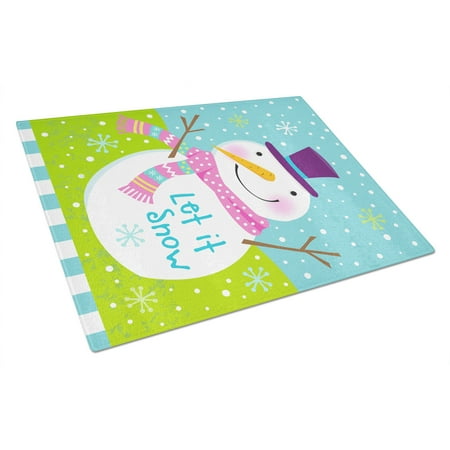 Carolines Treasures VHA3017LCB Christmas Snowman Let it Snow Glass Cutting Board Large 12H x 16W multicolor
Carolines Treasures VHA3017LCB Christmas Snowman Let it Snow Glass Cutting Board Large 12H x 16W multicolor