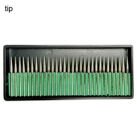30PCS Durable Electric Rotary Abrasives 3mm Shank Polishing Tool Diamond Grinding Burr Needle Carborundum Sanding Head Micro Carving TIP
30PCS Durable Electric Rotary Abrasives 3mm Shank Polishing Tool Diamond Grinding Burr Needle Carborundum Sanding Head Micro Carving TIP