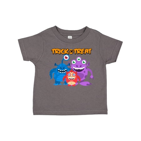 Inktastic Trick or Treat Monsters Gift Toddler Boy or Toddler Girl T-Shirt 
Inktastic Trick or Treat Monsters Gift Toddler Boy or Toddler Girl T-Shirt