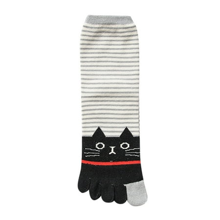 Baocc accessories Toe Girls Finger Cotton Sock Winter Socks Print Women Five Bar Cat Multicolor Socks Socks Grey
Baocc accessories Toe Girls Finger Cotton Sock Winter Socks Print Women Five Bar Cat Multicolor Socks Socks Grey