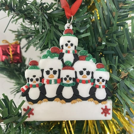 Penguin Family Christmas DIY Tree Ornament with Lanyard DIY Creative Design Animal Pendants for Windows Fireplace
Penguin Family Christmas DIY Tree Ornament with Lanyard DIY Creative Design Animal Pendants for Windows Fireplace