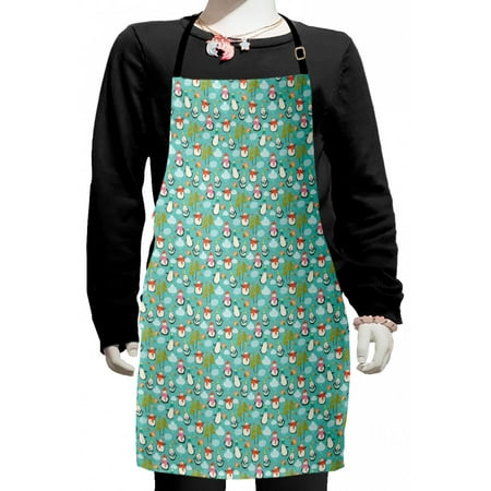 Christmas Kids Apron Happy Noel Themed Cartoon Pattern with Penguins Gifts Clouds and Trees Boys Girls Apron Bib with Adjustable Ties for Cooking Baking Painting Seafoam Multicolor by Ambesonne
Christmas Kids Apron Happy Noel Themed Cartoon Pattern with Penguins Gifts Clouds and Trees Boys Girls Apron Bib with Adjustable Ties for Cooking Baking Painting Seafoam Multicolor by Ambesonne
