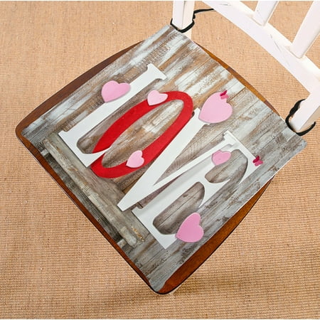 ECZJNT Love Word Pink Hearts White Red Letters Wooden Planks seat pad chair pads seat cushion 16x16 Inch
ECZJNT Love Word Pink Hearts White Red Letters Wooden Planks seat pad chair pads seat cushion 16x16 Inch