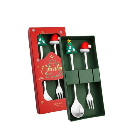Christmas Spoon Christmas Dessert Spoon Fork Stainless Steel Tableware Set Cute Doll With Hand Gift Christmas Decorations
Christmas Spoon Christmas Dessert Spoon Fork Stainless Steel Tableware Set Cute Doll With Hand Gift Christmas Decorations