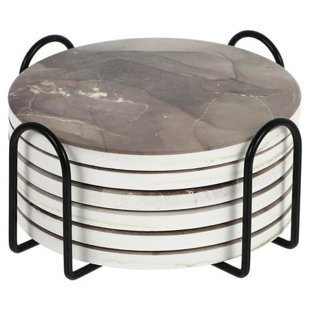 Frcolor Coaster Coasters Cup Ceramic Holder Mat Absorbent Drink Marble Hot Mug Mats Coffee Pot Set Round Cork Resistant Heat
Frcolor Coaster Coasters Cup Ceramic Holder Mat Absorbent Drink Marble Hot Mug Mats Coffee Pot Set Round Cork Resistant Heat
