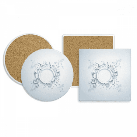 Simple Rotatg Music Notes White Coaster Cup Mug Holder Absorbent Stone Cork Base Set
Simple Rotatg Music Notes White Coaster Cup Mug Holder Absorbent Stone Cork Base Set