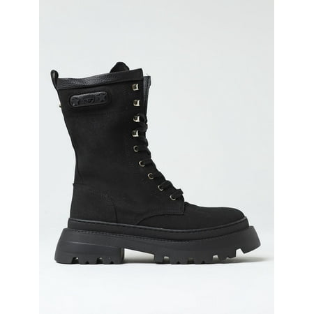 Chiara Ferragni Flat Ankle Boots Woman Black Woman