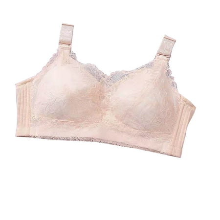 Fabiurt Women s Bra Women s Lace Without Steel Ring Big Chest Showing Small Bra Large Size Gathered Adjustable Milk Anti Sagging Summer Ultra Thin Underwear Beige
Fabiurt Women s Bra Women s Lace Without Steel Ring Big Chest Showing Small Bra Large Size Gathered Adjustable Milk Anti Sagging Summer Ultra Thin Underwear Beige