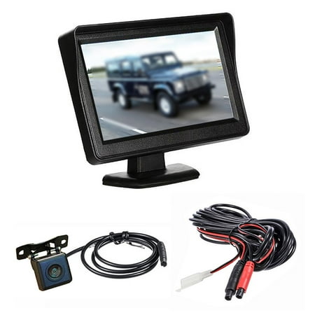4.3 Inch Tft Lcd Car Reversing Screen For Rear View Kit Reverse Parking Camera